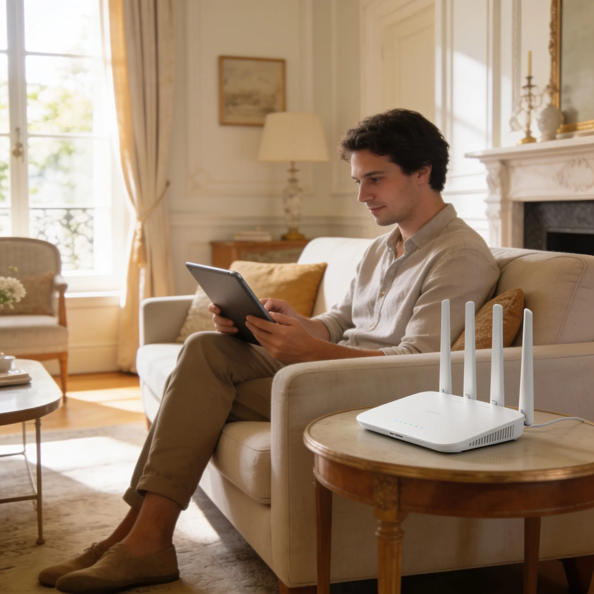 Box internet qui clignote rouge, rétablir internet au Cannet